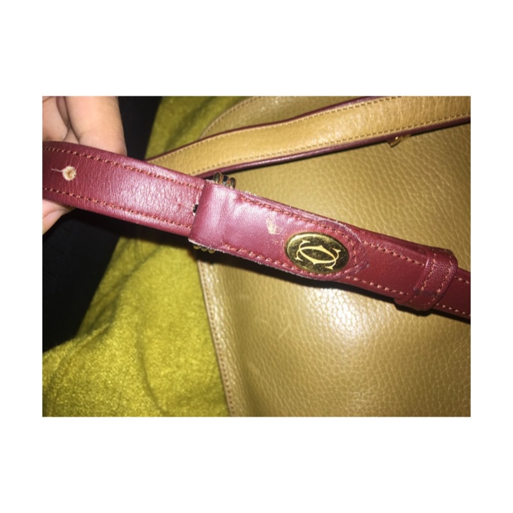 Cartier Vintage. Mustard color - Picture 5 of 6